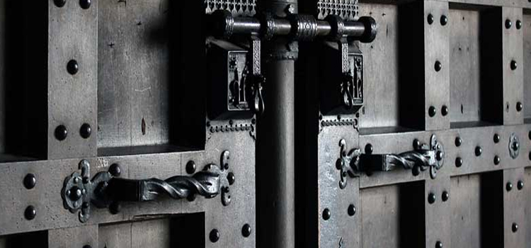 steel entry door repair in Lamont